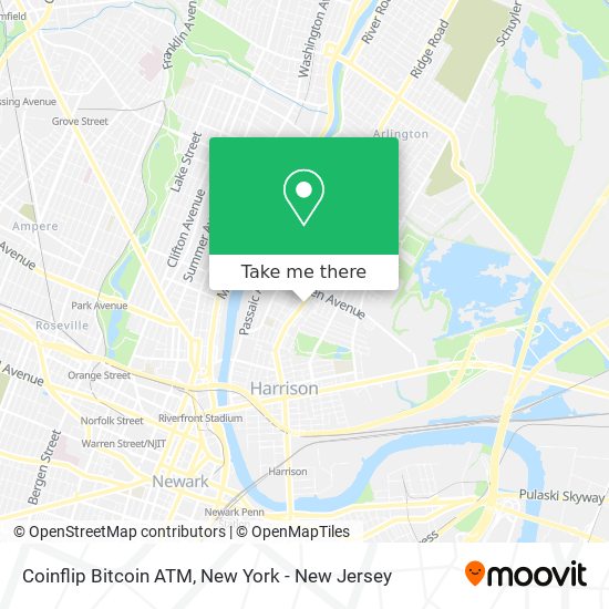 Coinflip Bitcoin ATM map