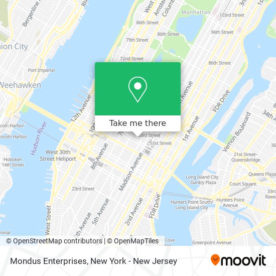 Mondus Enterprises map