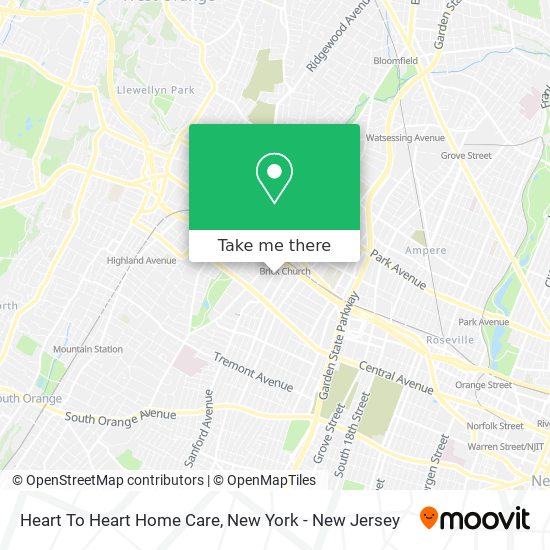 Mapa de Heart To Heart Home Care