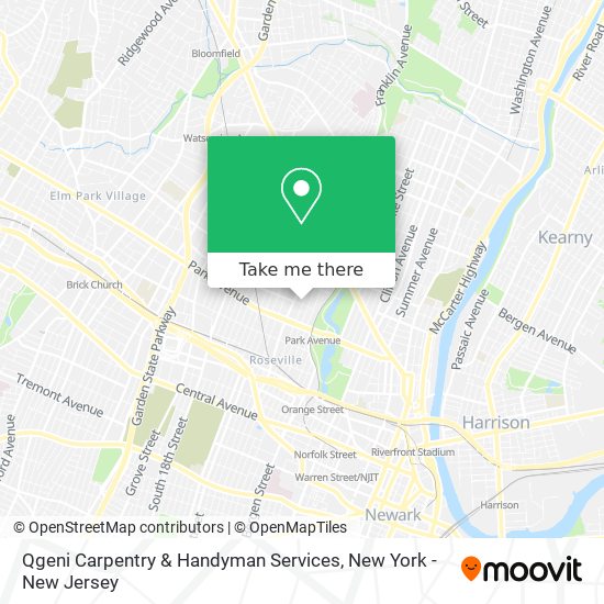 Mapa de Qgeni Carpentry & Handyman Services