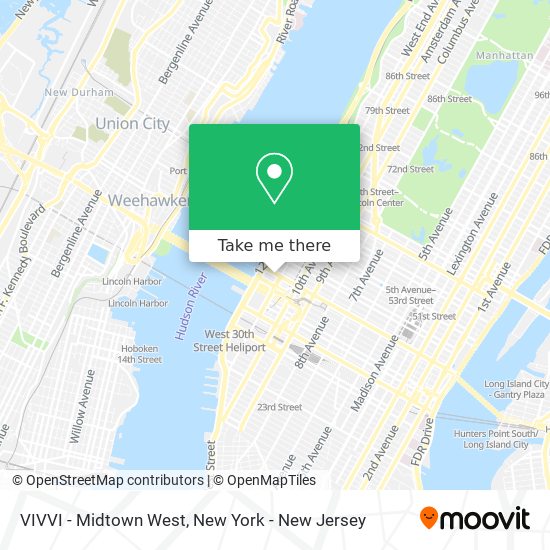 Mapa de VIVVI - Midtown West