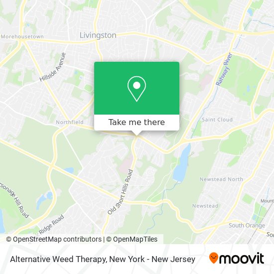 Alternative Weed Therapy map