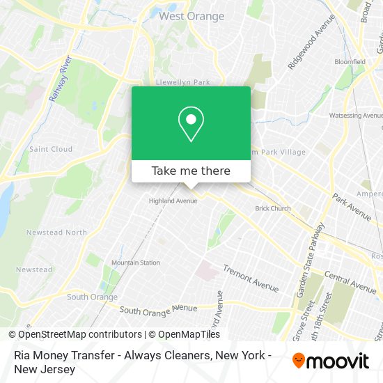 Ria Money Transfer - Always Cleaners map