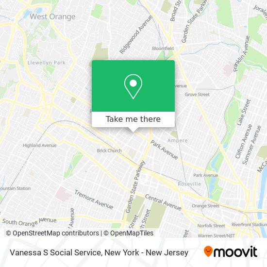 Mapa de Vanessa S Social Service