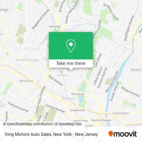 Mapa de King Motors Auto Sales