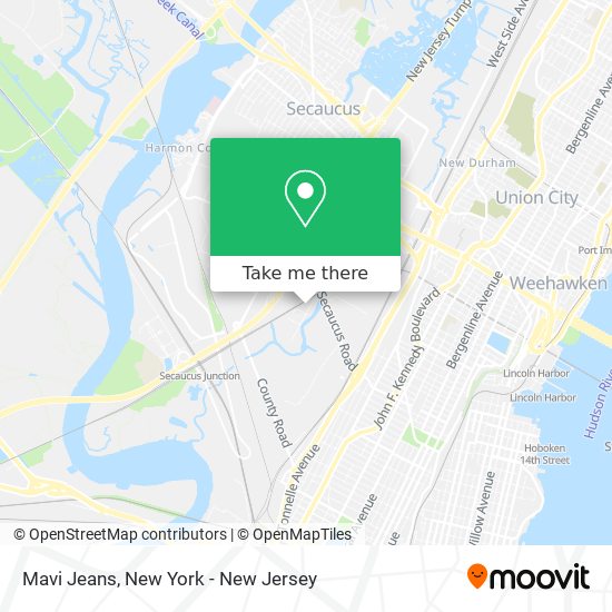 Mavi Jeans map