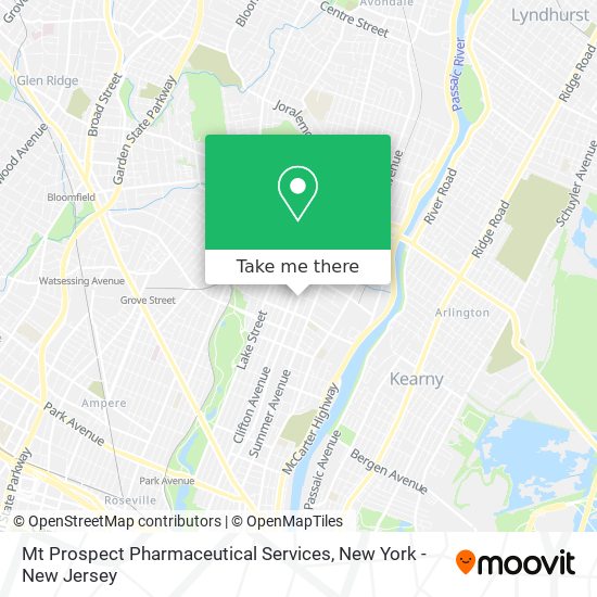 Mapa de Mt Prospect Pharmaceutical Services