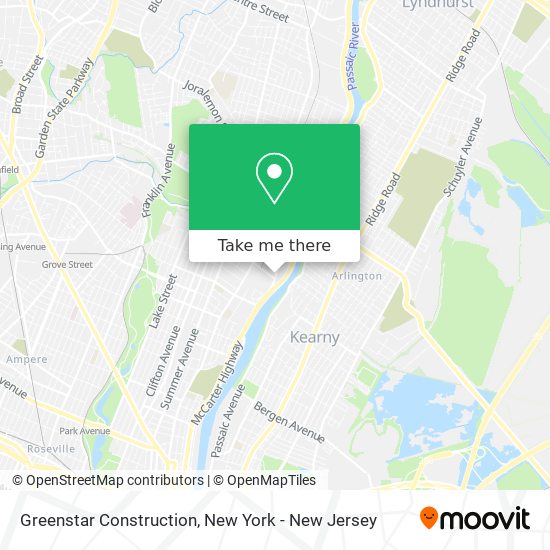 Greenstar Construction map