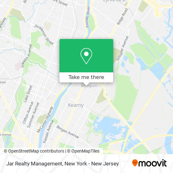 Jar Realty Management map