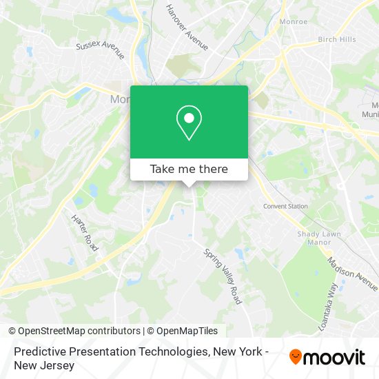 Mapa de Predictive Presentation Technologies