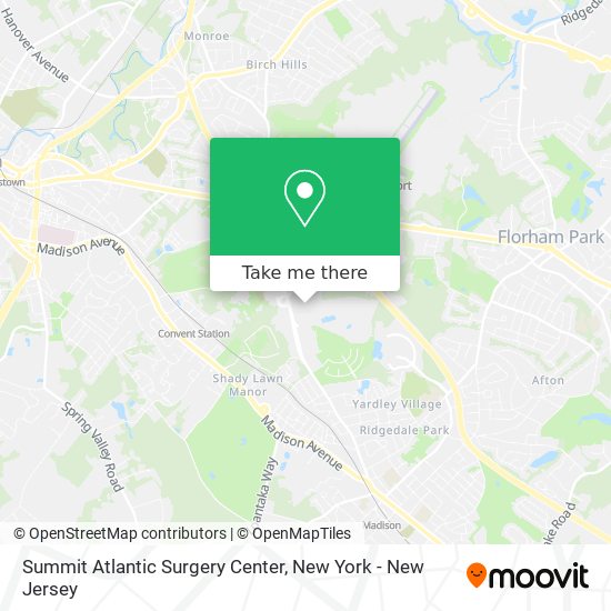 Summit Atlantic Surgery Center map