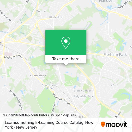 Mapa de Learnsomething E-Learning Course Catalog