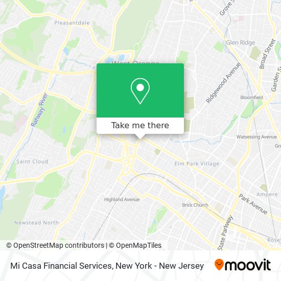 Mi Casa Financial Services map
