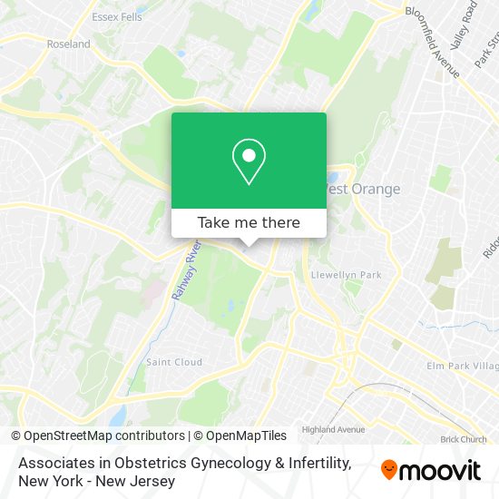 Mapa de Associates in Obstetrics Gynecology & Infertility