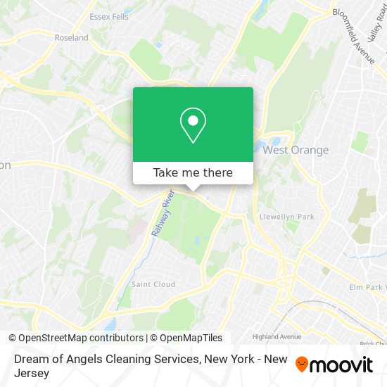 Dream of Angels Cleaning Services map