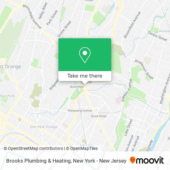 Brooks Plumbing & Heating map