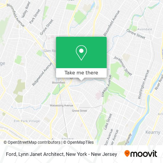 Mapa de Ford, Lynn Janet Architect