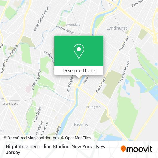 Nightstarz Recording Studios map