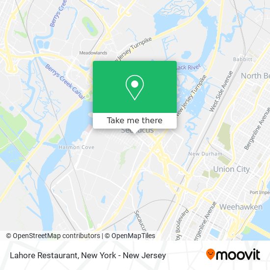 Lahore Restaurant map