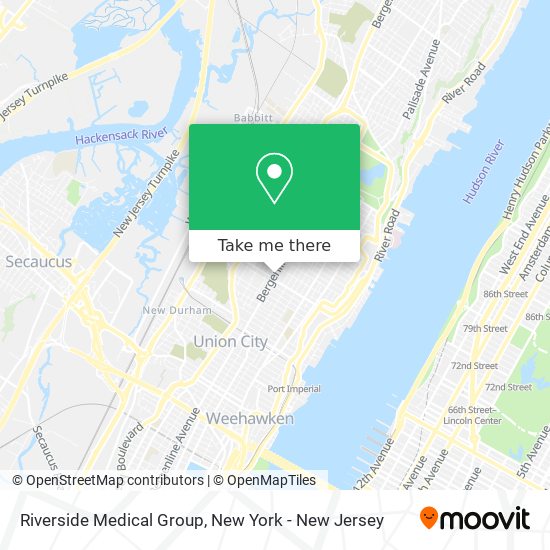 Mapa de Riverside Medical Group