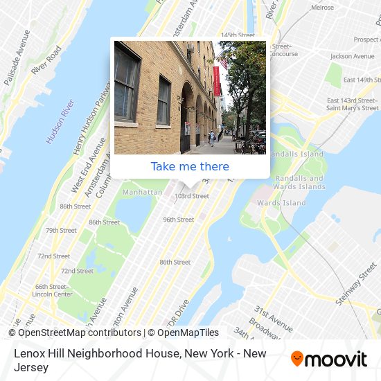 Mapa de Lenox Hill Neighborhood House