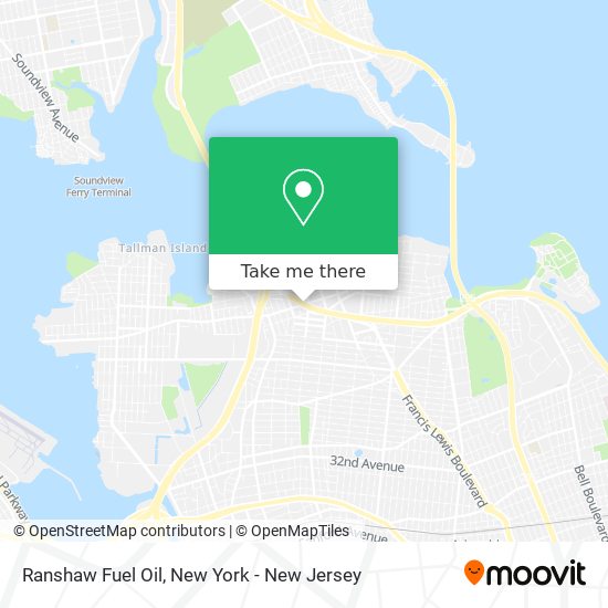 Ranshaw Fuel Oil map