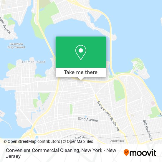 Convenient Commercial Cleaning map