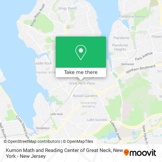 Kumon Math and Reading Center of Great Neck map