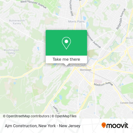 Ajm Construction map