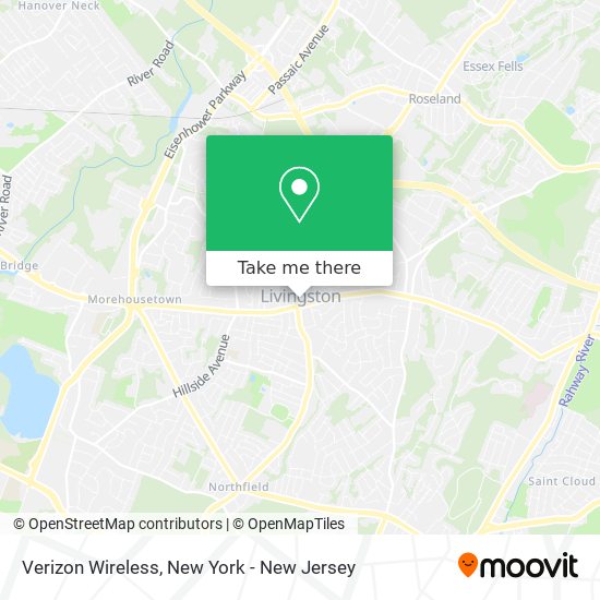 Verizon Wireless map