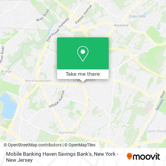 Mobile Banking Haven Savings Bank's map