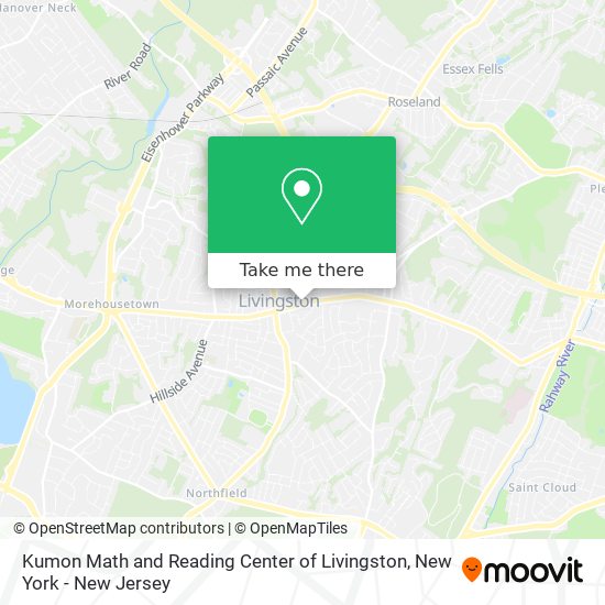 Mapa de Kumon Math and Reading Center of Livingston