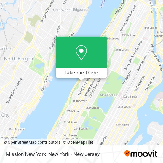 Mission New York map