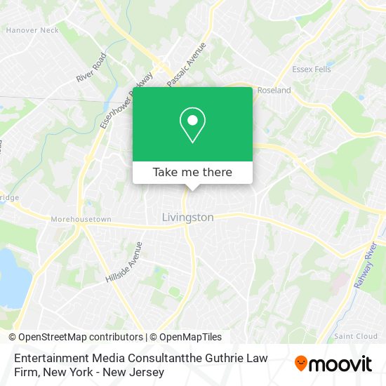 Mapa de Entertainment Media Consultantthe Guthrie Law Firm