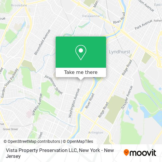 Vista Property Preservation LLC map