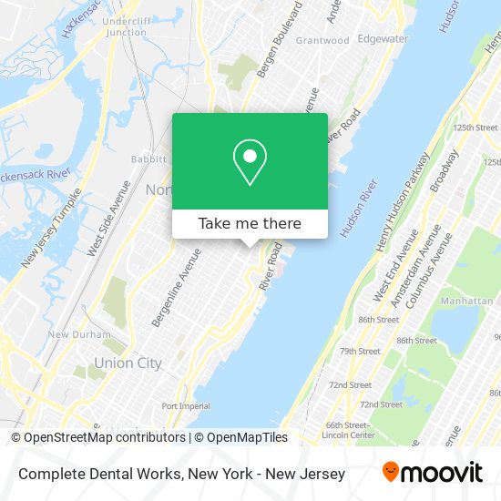 Mapa de Complete Dental Works