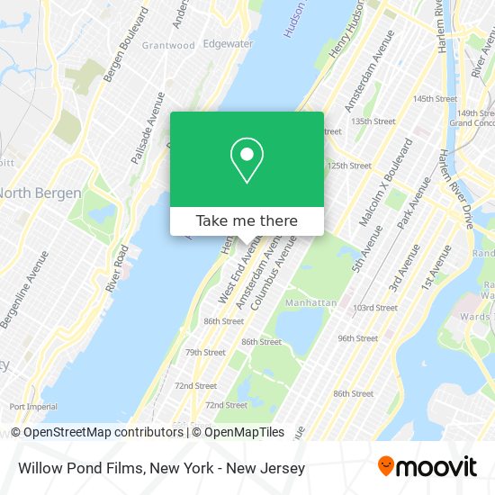 Willow Pond Films map