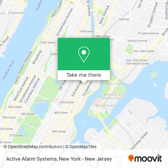 Active Alarm Systems map