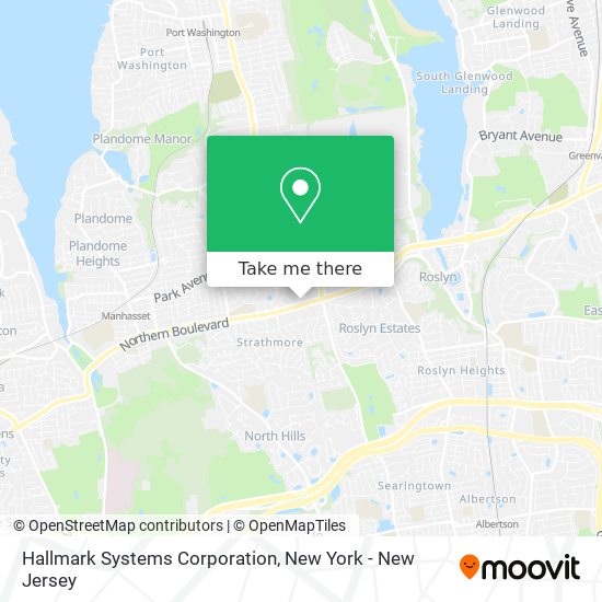 Mapa de Hallmark Systems Corporation