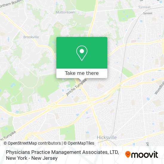 Physicians Practice Management Associates, LTD map