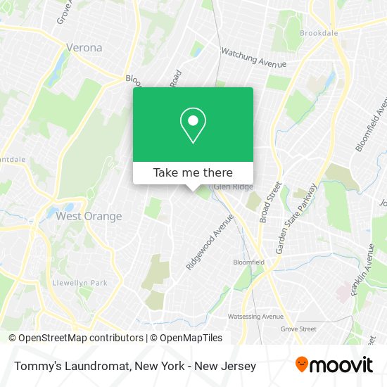 Mapa de Tommy's Laundromat