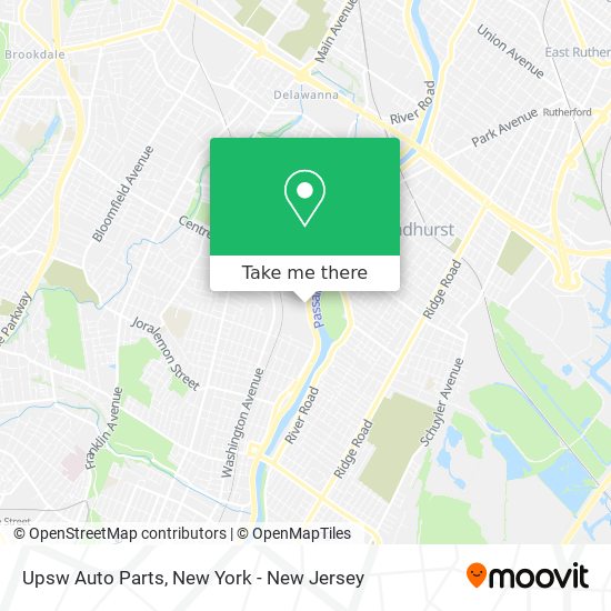 Upsw Auto Parts map