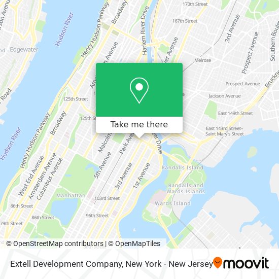 Mapa de Extell Development Company