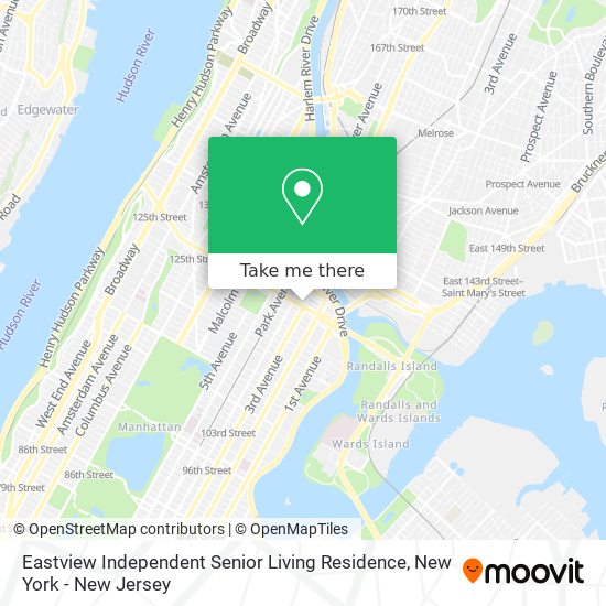 Eastview Independent Senior Living Residence map