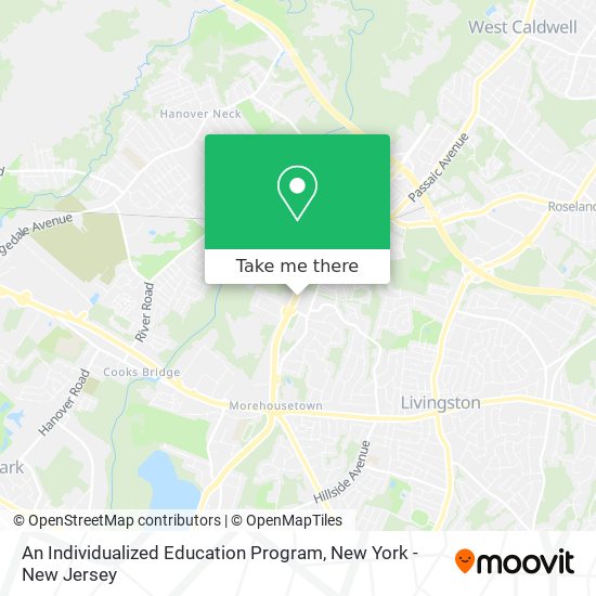 An Individualized Education Program map