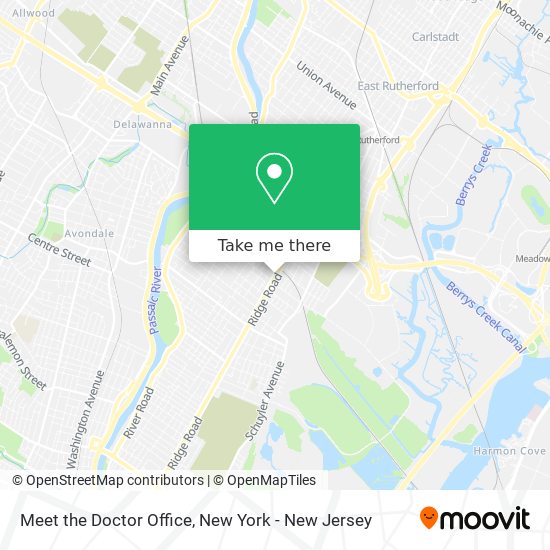 Meet the Doctor Office map