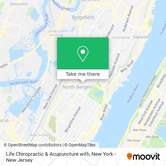 Life Chiropractic & Acupuncture with map