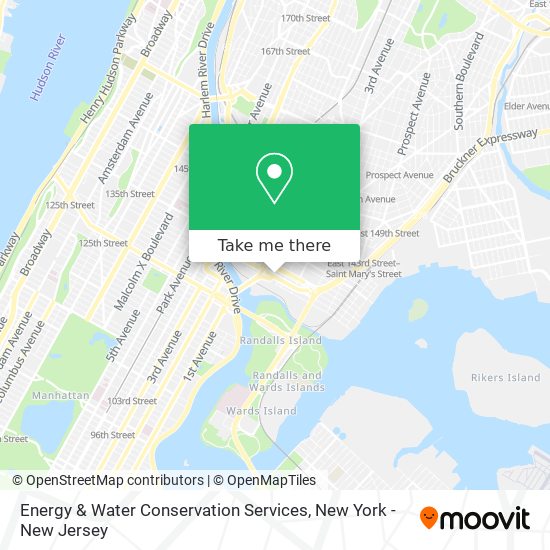 Energy & Water Conservation Services map