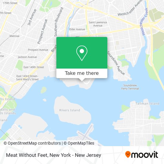 Mapa de Meat Without Feet