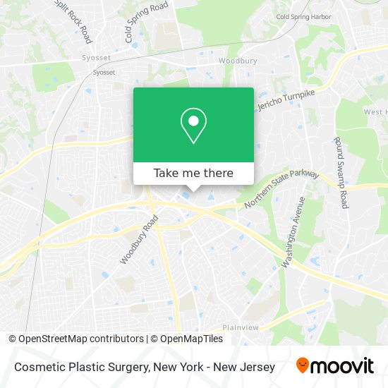 Cosmetic Plastic Surgery map